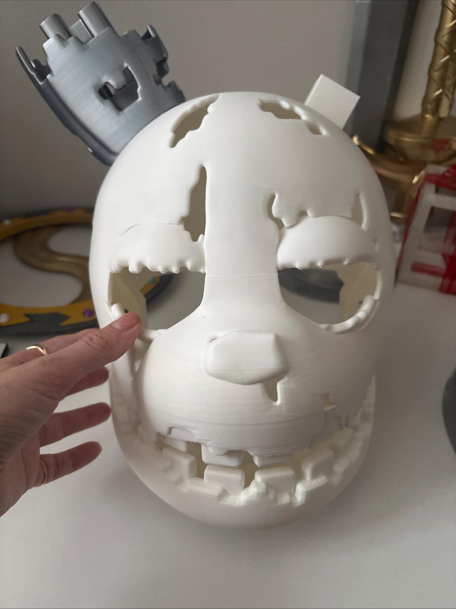 Springtrap Helmet Springtrap Cosplay Head, Cosplay, Springtrap, Halloween Gift, Halloween ...