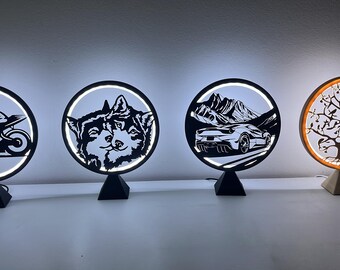 Lampe, einzigartiges Design, originelles Geschenk, dekorativ, Geschenkidee für Liebhaber, Zimmerdekoration, Wohnaccessoires, Valentinstagsgeschenk, Weihnachtsgeschenk, Geburtstagsgeschenk