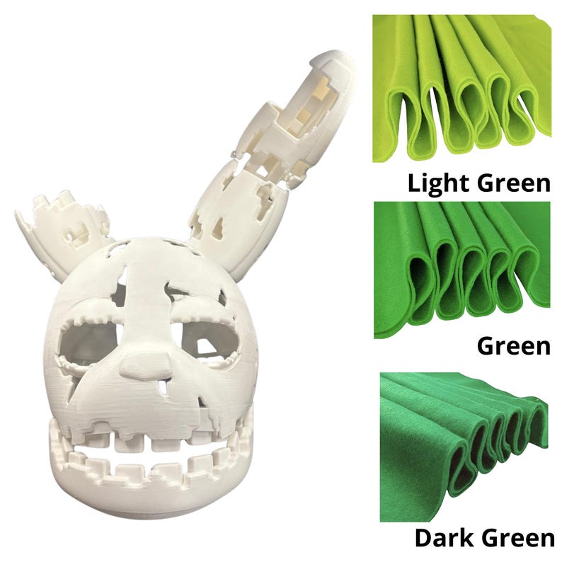 Springtrap Helmet Springtrap Mask Cosplay Helmet – FNAF Inspired – 3D Printed PLA Head ...