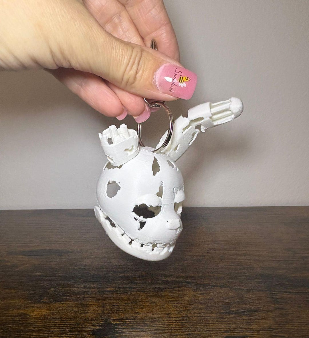 Spring Trap Keychain Springtrap Keychain, Horror Bunny Keychain, Animatronic Keychain, FNAF ...