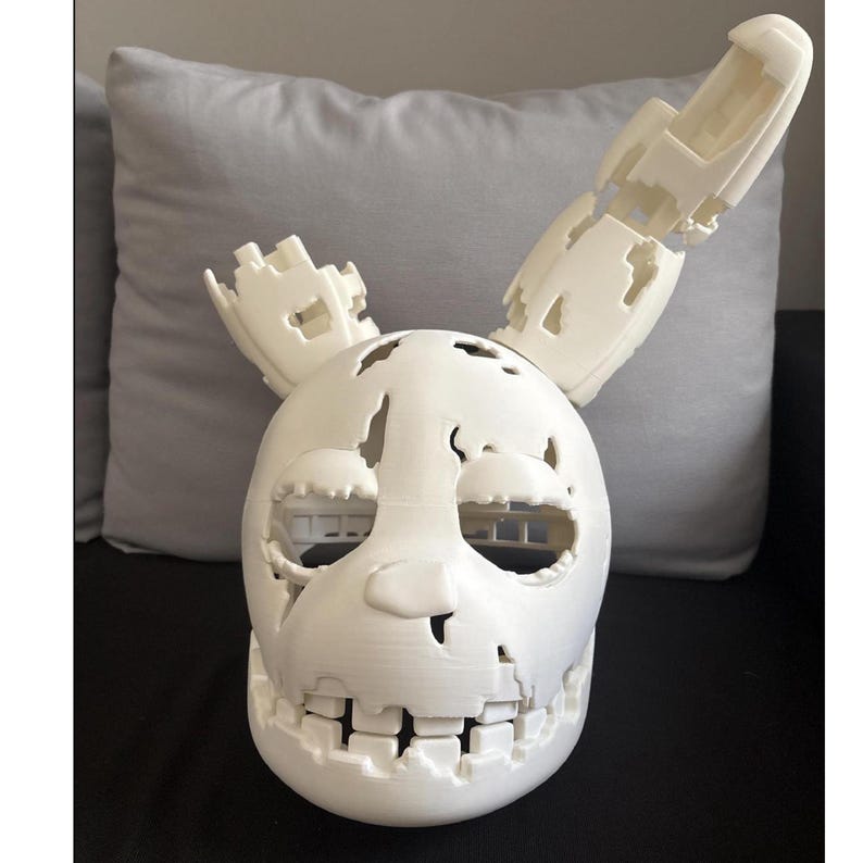 Spring Trap Mask Only Springtrap Mask Cosplay Helmet – FNAF Inspired – 3D Printed PLA Head ...