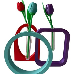 Wohndeko, Muttertag, Valentinstag, Geschenkideen für sie, Zimmerdeko, Schreibtischdeko, Klassenzimmerdeko, Badezimmerdeko, Boho-Deko, Vase, moderne Vase Bild 2