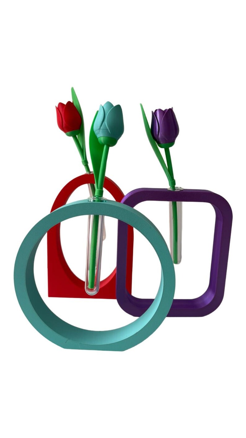 Wohndeko, Muttertag, Valentinstag, Geschenkideen für sie, Zimmerdeko, Schreibtischdeko, Klassenzimmerdeko, Badezimmerdeko, Boho-Deko, Vase, moderne Vase Bild 2