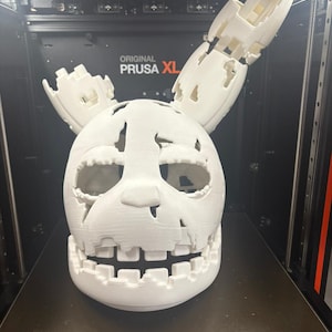 Springtrap Cosplay-huvud, cosplay, springtrap, halloweenpresent, halloweendekor, springtrap-huvud, springtrap cosplay, cosplay-hjälm, 3D-utskrift