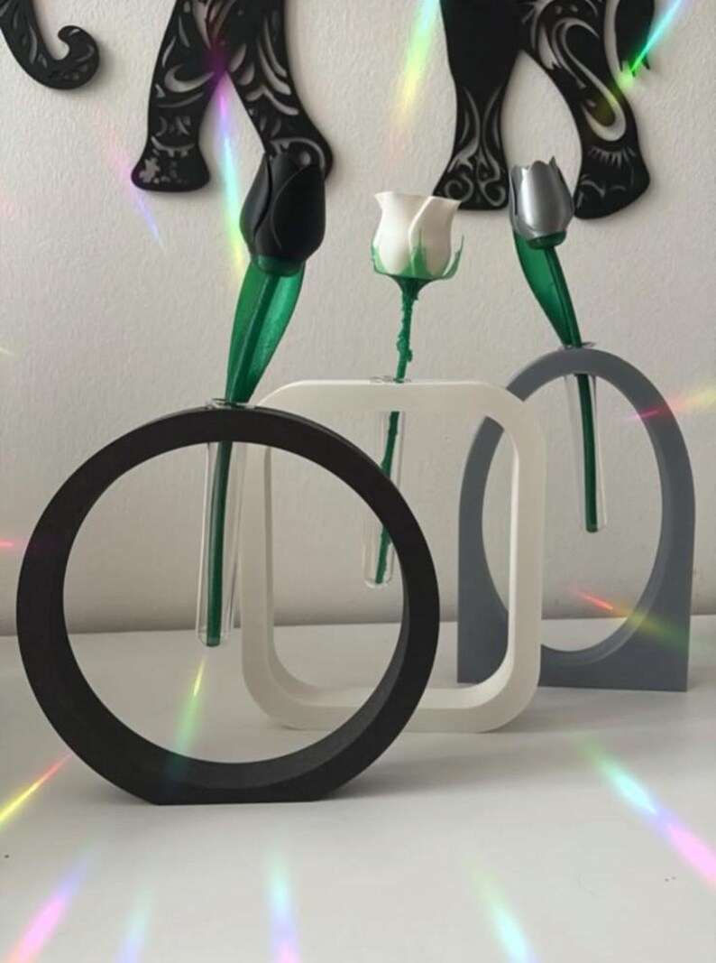 Wohndeko, Muttertag, Valentinstag, Geschenkideen für sie, Zimmerdeko, Schreibtischdeko, Klassenzimmerdeko, Badezimmerdeko, Boho-Deko, Vase, moderne Vase Bild 9