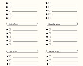 2025 Planner - Editable Google Sheet Planner and Tracker - Etsy