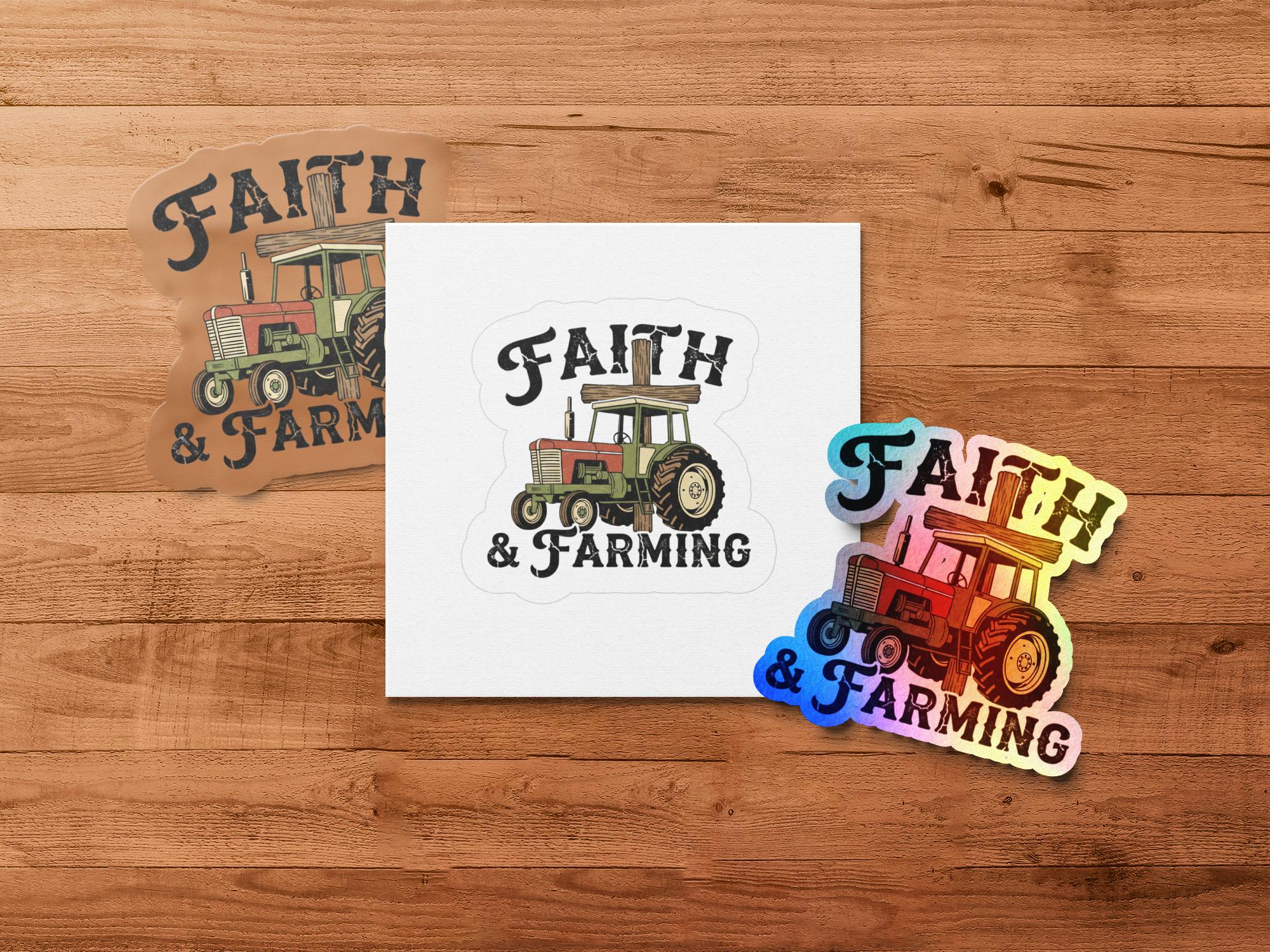 Tractor Jesus Faith and Farming Tractor PNG Digital, Christian Farm Life Download ...