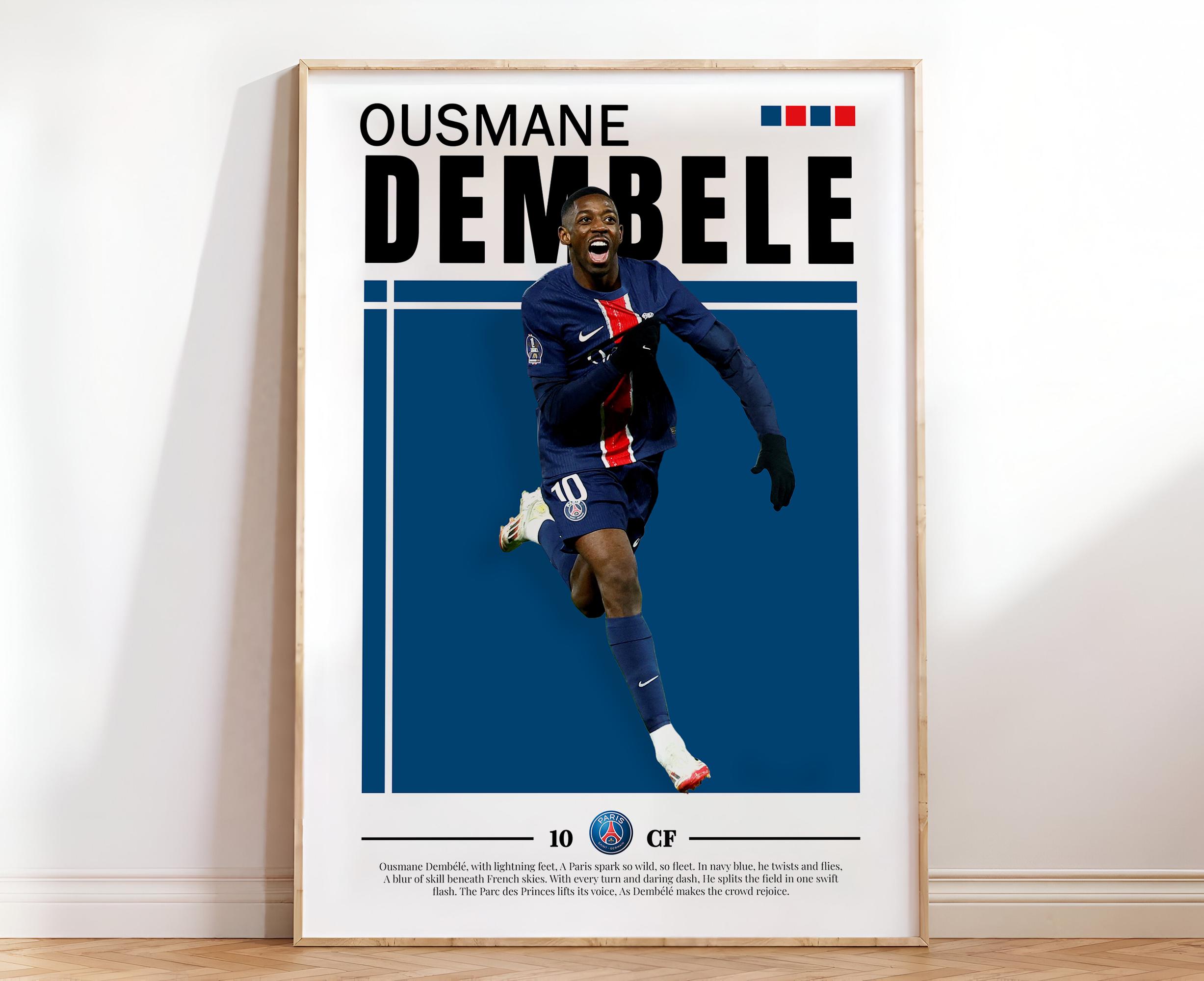 デンベレ サイン入り フランス代表 サッカー ユニフォーム 証明書付き PSG デンベレ サイン入り フランス代表 サッカー ユニフォーム 証明