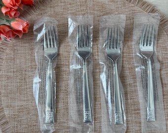 Biltmore Gorham for your home stainless flatware dinner forks 18/10 design retired