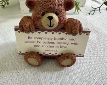 Zondervan Bear 1997 40 scripture Christianity religion gift