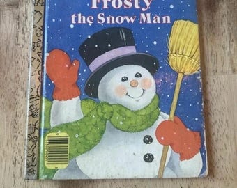 Vintage Frosty The Snowman Golden Book