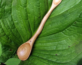 Tasting Spoon - Handmade Cherry Wooden