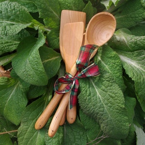 GIFT SET 4 pc Utensil Set Handmade image 1