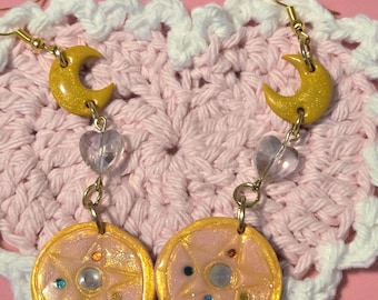 Magical girl Earrings| Sailor moon inspired Dangle Earrings
