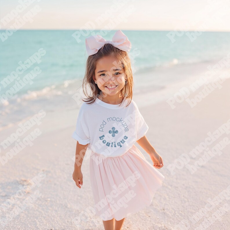 youth mockup gildan 5000b