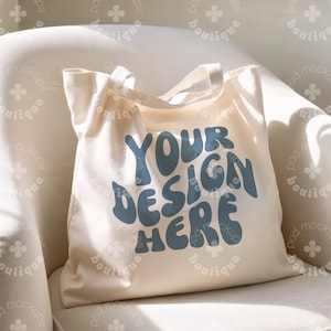 canvas totebag mockup