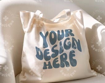 Canvas Totebag Mockup PSD & JPG, Realistic Canvas Bag Mockup