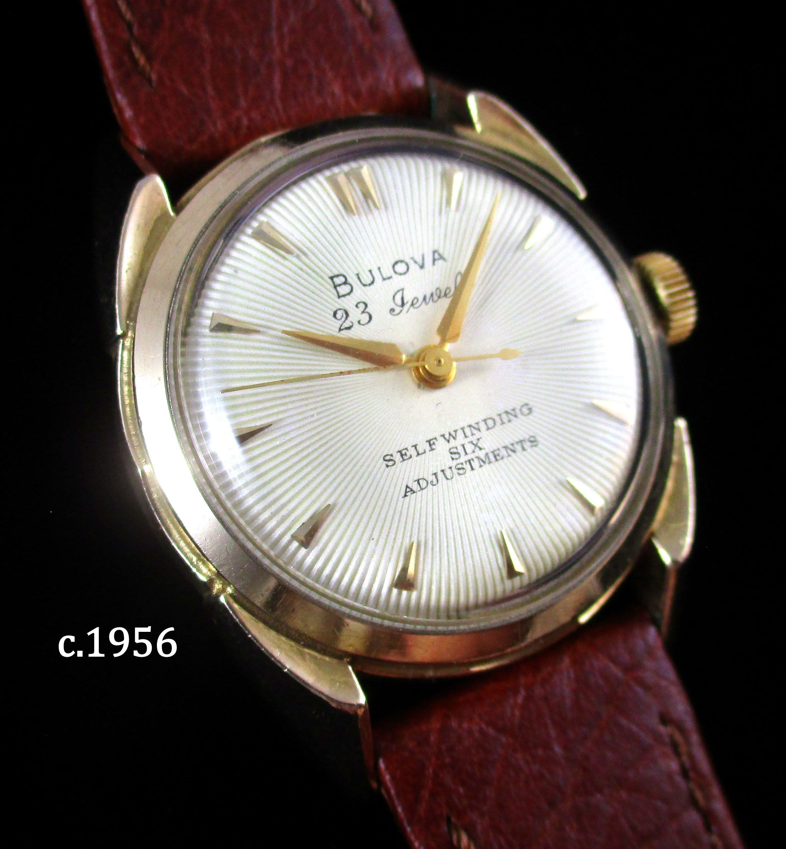 C.1956 Bulova 23 model 23G Amazing Beauty Etsy