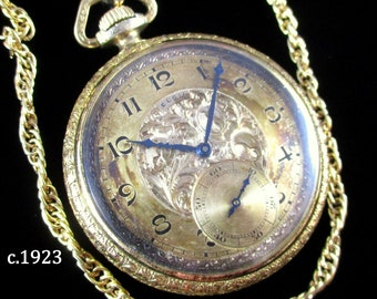 c.1923 Elgin - Pour on the Patina! - 17 Jewels