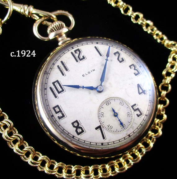 c.1924 Elgin 16s - A Great Golden Beauty!