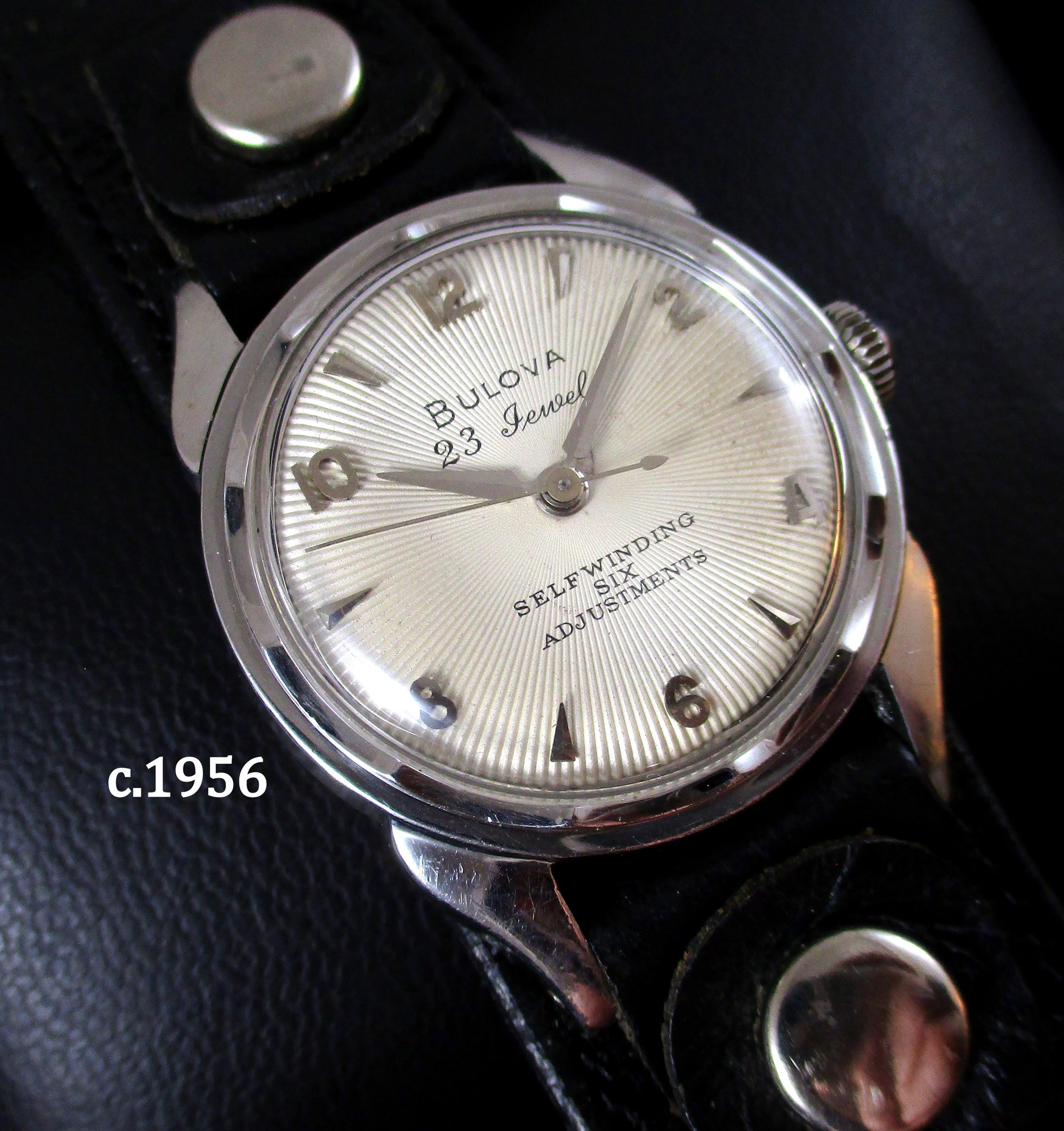 Bulova 23 Jewel Automatic Watch - Etsy
