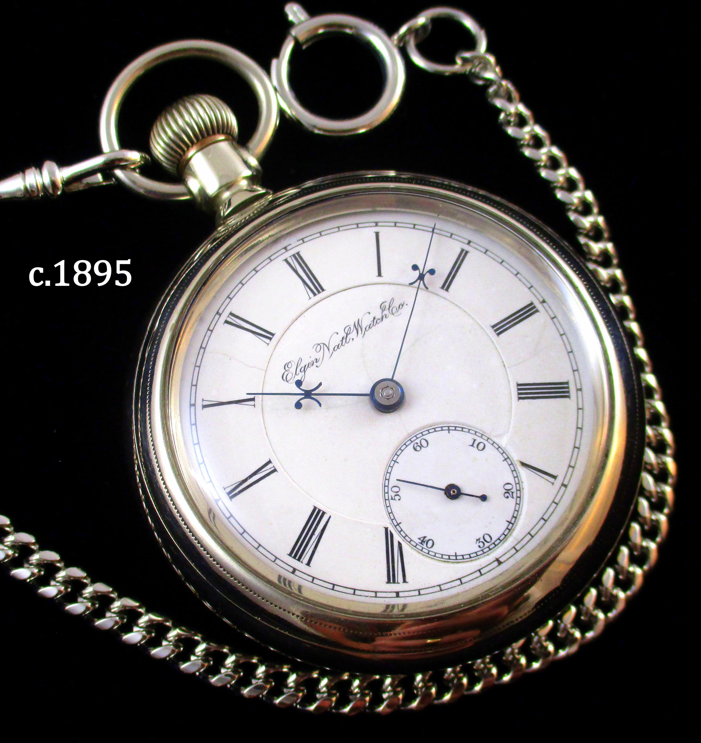 Raymond' Elgin Pocket Watch 18 Size Beautiful!