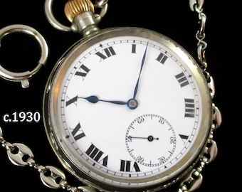 c.1930's Bernex - Great Swiss Made Timekeeper!