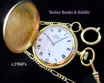 c.1960's 'Bailey Banks & Biddle' - Gotta Love the Name! - Hunter Cased