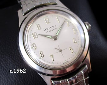 c.1962 Bulova 'Surf King' - AMAZING Original Survivor!