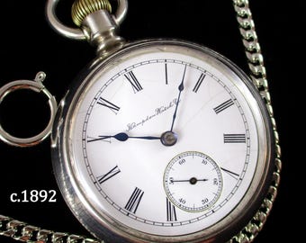 c.1892 Hampden - Rare 'Stallion' Motif Case
