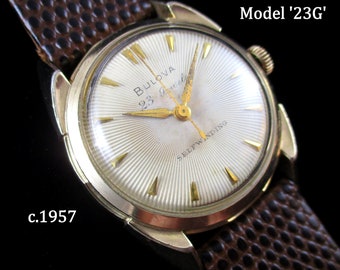c.1957 Bulova '23' (Model 23G) - Amazing Beauty!