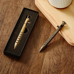 Teacher Gift, Personalized Gifts for Him Engraved Pen, Bolt Action Pen Graduation Gifts, Custom Pens Anniversary Gift for Men Gift for Dad.