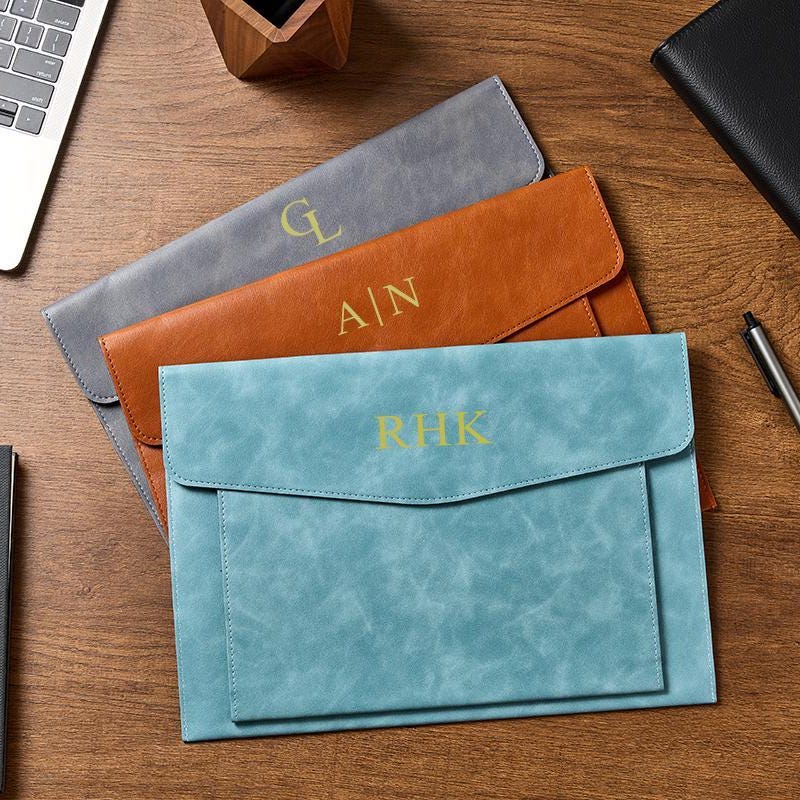 Leather File Folder - Etsy