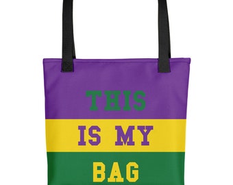 This Is My Bag Mardi Gras Tote Bag