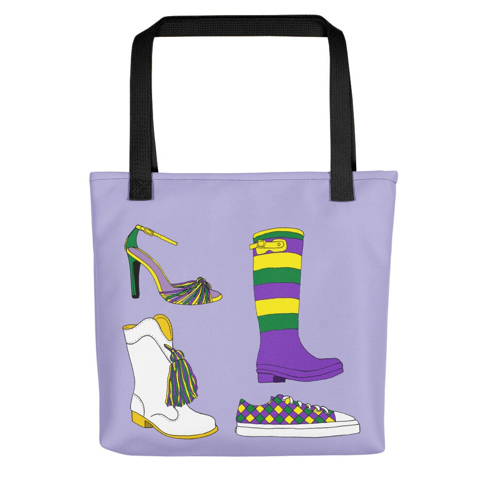 mardi gras boots embroidery design