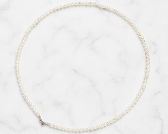 925 sterlingzilveren sluiting Natuurlijke zoetwater zoetwaterparelketting Sieraden