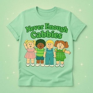 Vintage Cabbage Patch T-Shirt: Retro 80s/90s Nostalgia
