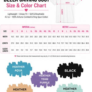 Retro Rainbow Girl Graphic Shirt | 80s Cartoon Style, Bella+Canvas Softshirt image 5