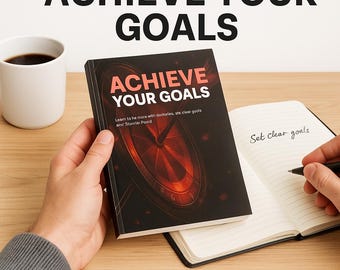 e-boek Bereik je doelen: gids voor zelfdiscipline en productiviteit (digitale download)