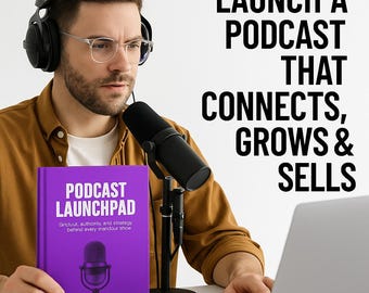 eBook Podcast Launchpad: nichecreatie, audiogids en publieksgroei