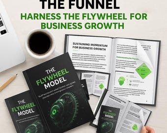 e-boek Het vliegwielmodel | Gids voor bedrijfsgroeistrategieën en klantervaring | Schaal met momentum