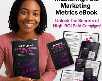 E-book met betaalde marketingstatistieken: gids met KPI's voor digitale advertenties (digitale download)