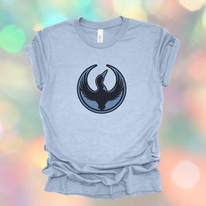 Minnesota Rebel Alliance Political Tee: MN State Bird Loon Protest + Resistance Unisex Shirt