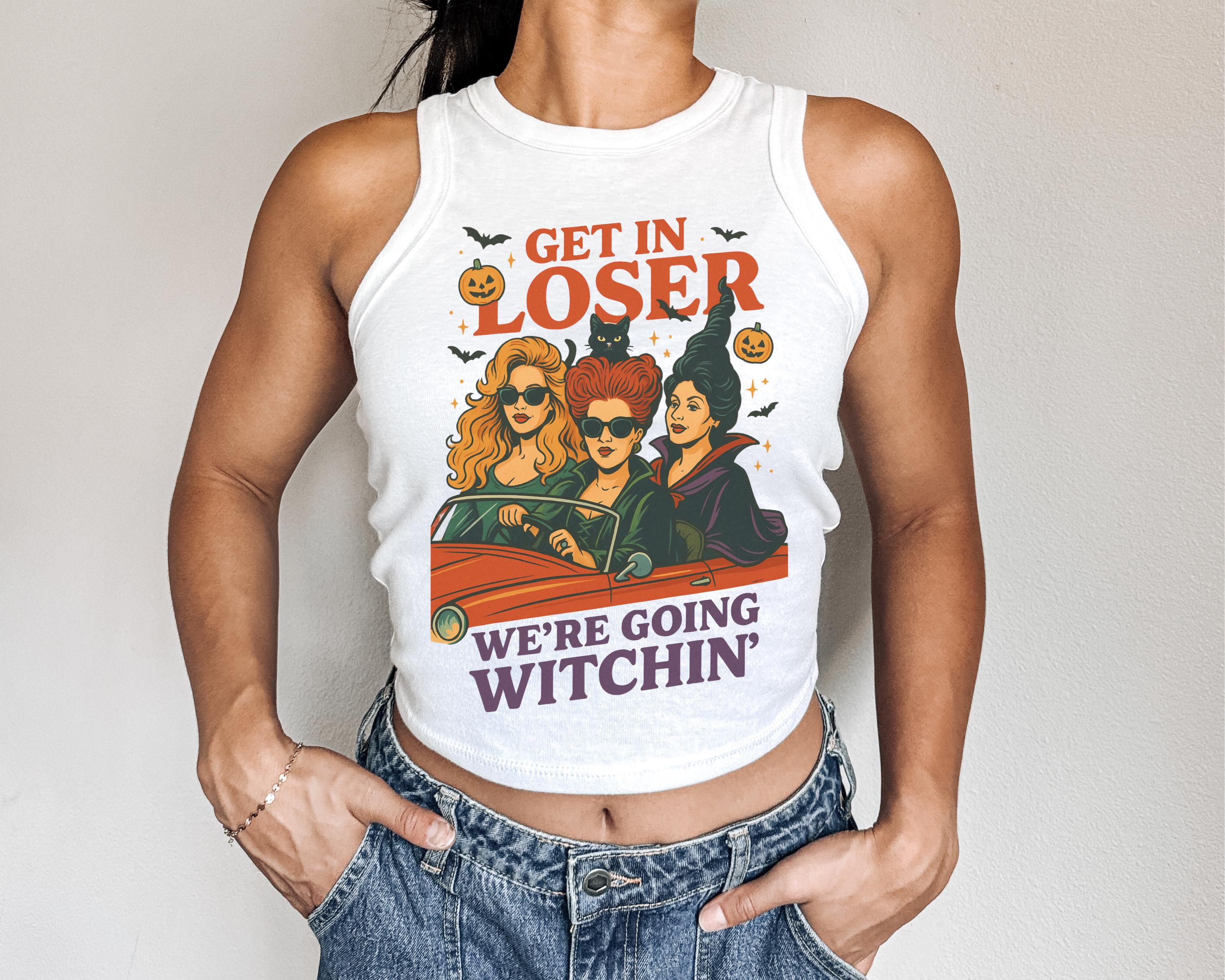 Halloween Sanderson Sisters Shirt – Women's Funny Hocus Pocus Witch Faces T-Shirt, Short Sleeve, Loose Fit