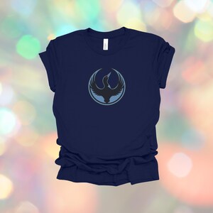 Minnesota Rebel Alliance Political Tee: MN State Bird Loon Protest + Resistance Unisex Shirt Navy