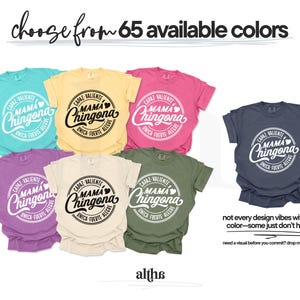 Mamá Chingona Comfort Colors Tee: Latina Mom Empowerment Gift