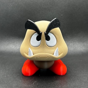 3D Printed Goomba Figure – Mario Inspired PLA Collectible