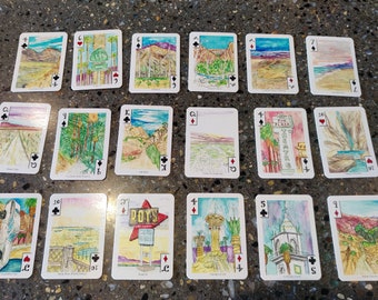Palm Springs Playing Cards - Etsy Canada