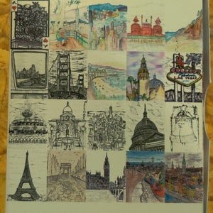 Les villes du monde à jouer aux cartes
