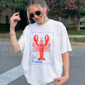 Komfort Farben Hummer T-Shirt: Lustiges Fischer Nautisches T-Shirt